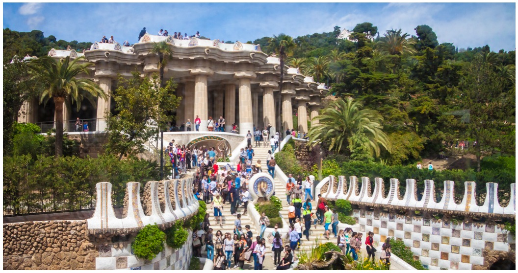 Download this Things Barcelona Park Guell Photos picture