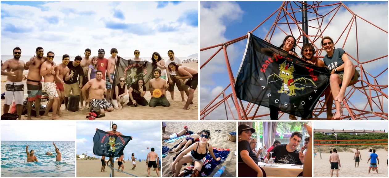 10 year anniversary Sant Jordi Hostels Barcelona at the Beach