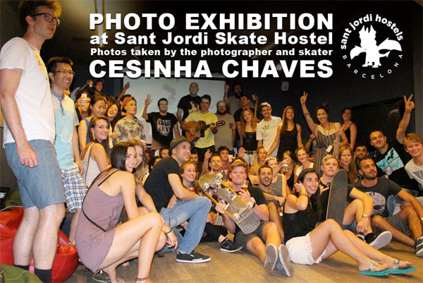 Photo Exibition Cesinha Chaves at Sant Jordi Hostels Barcelona