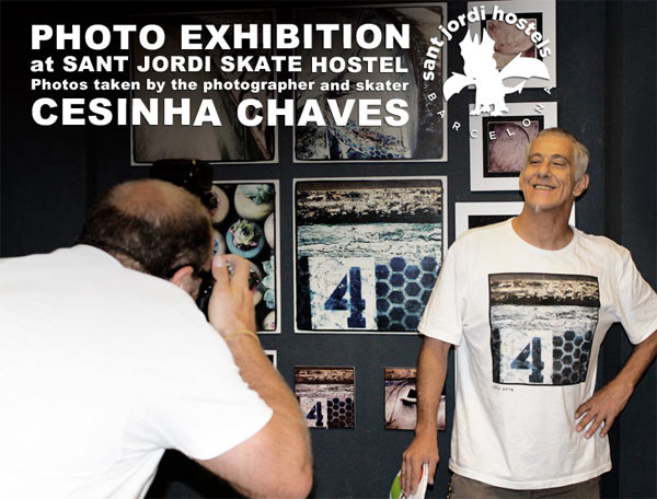 Photo Exibition Cesinha Chaves at Sant Jordi Hostels Barcelona