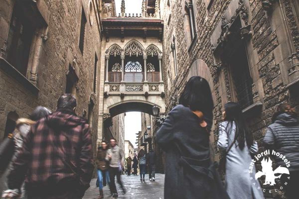 Barcelona Gothic Quarter - Bishop's Bridge