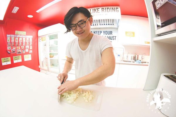 Gracia Hostel Barcelona - guest kitchen