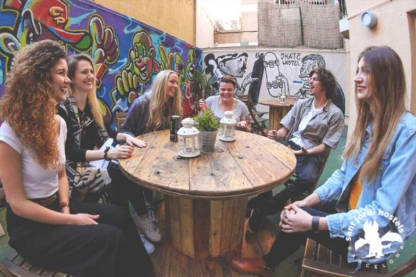 The Patio - Sagrada Familia Hostel Barcelona