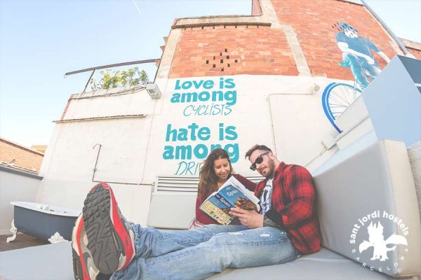 Roof Terrace - Gracia Hostel Barcelona