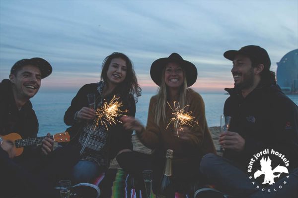 New Years - Barceloneta Beach