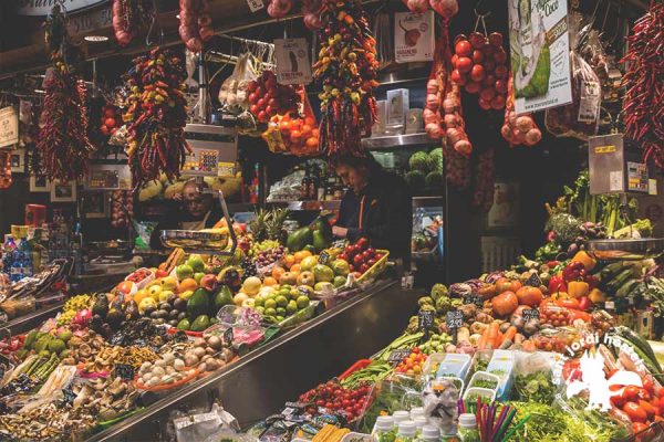 Vendor - La Boqueria Market Barcelona
