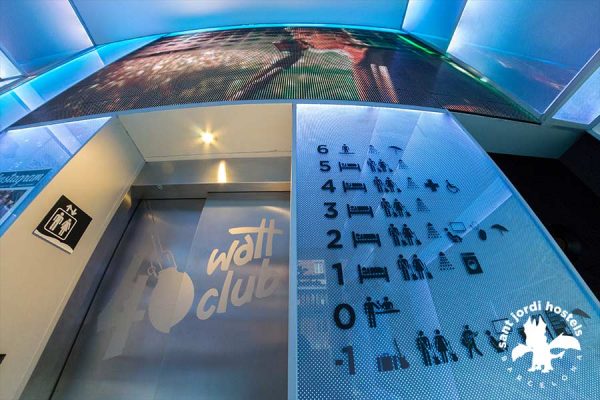 Floor Plan - Rock Palace Hostel Barcelona