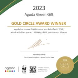 GCA 2023 Agoda Green Gift GCA 2023 Agoda Green Gift