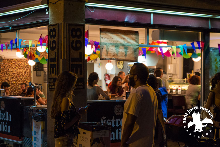 trendy bars in the gracia barcelona