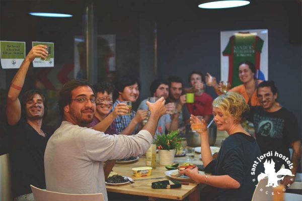 Dinner - Gracia Hostel Barcelona