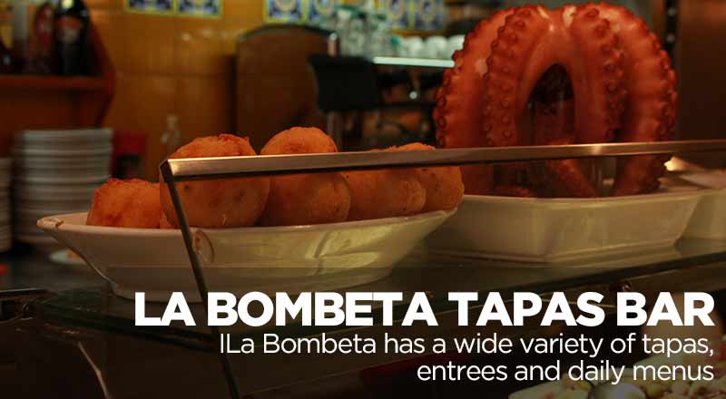 Tapas in Barcelona: La Bombeta