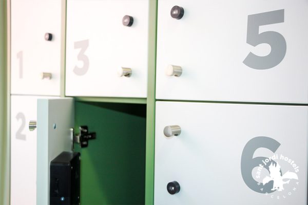 Security Lockers - Rock Palace Hostel Barcelona