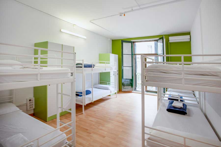 Sant Jordi Hostels Alberg rooms