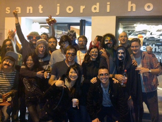 Sant Jordi Hostels Halloween 2012