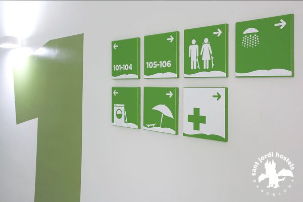 Signs - Sagrada Familia Hostel Barcelona