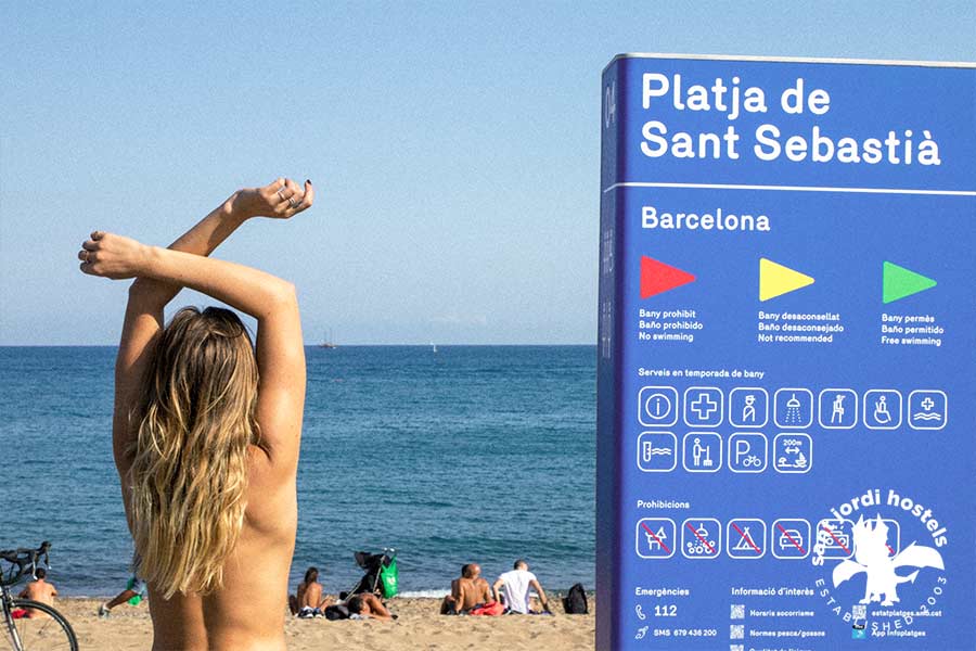 Any Nudism Gallery - Barcelona Nude Beaches - Sant Jordi Hostels