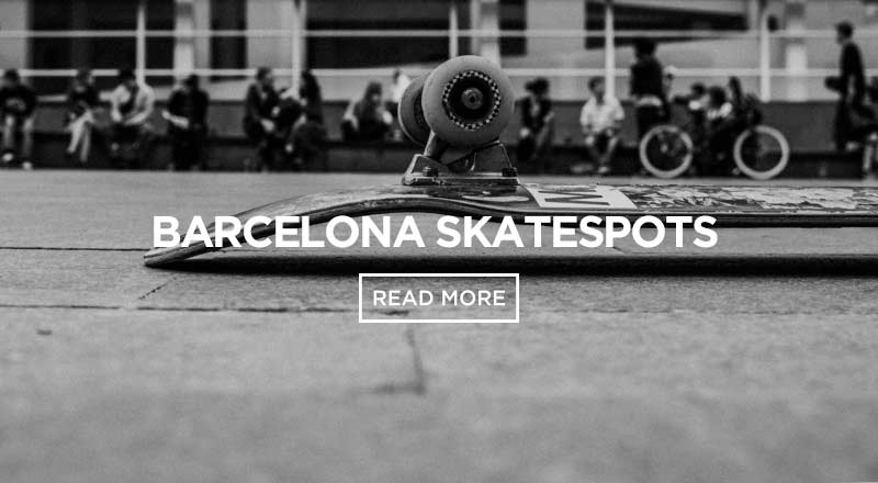 Looking for the best Barcelona skatespots? Discover them here!