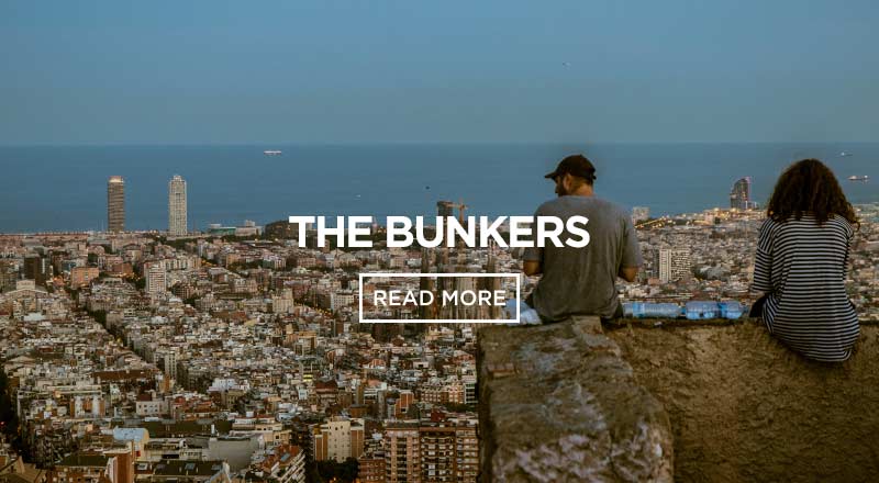 Los Bunkers de Barcelona ofrecen las mejores vistas y son un lugar ideal para hacer un picnic.
