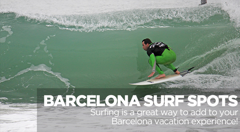 The surf in Barcelona can be good and there are some amazing surf spots in Barcelona. Most people don’t know this but Barcelona is a surfing town!