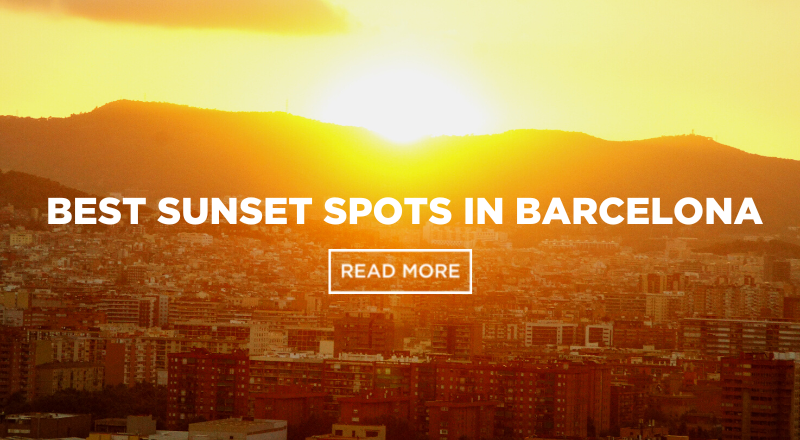 Descubra los lugares más mágicos para ver una puesta de sol en Barcelona.
