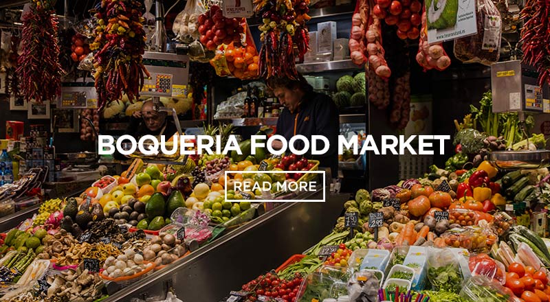 One of the most famous food markets in Barcelona, La Boqueria is a true gastronomic temple
