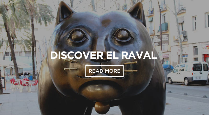 Raval is the alternative neighborhood in Barcelona, with a rich history and great shops, bars, and restaurants