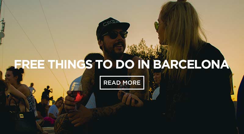 Use this guide to find free things to do in Barcelona!