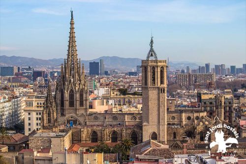 barcelona gothic quarter - cathedral