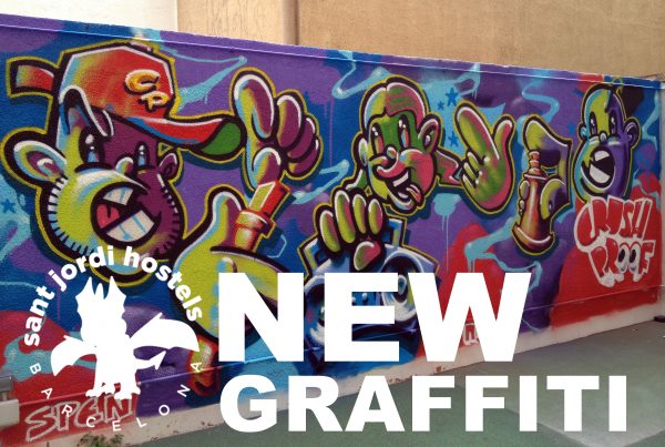 hostels_barcelona Sant Jordi Hostels Sagrada Familia Graffitti