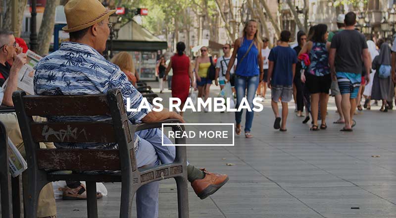 Las Ramblas is one of the most essential spots to visit in Barcelona