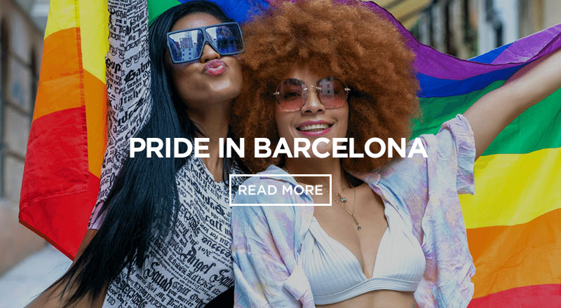Estas son las razones por las que deberías visitar Barcelona mientras viajas durante el Mes del Orgullo.